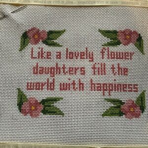 Needlepoint Pillow Canvas